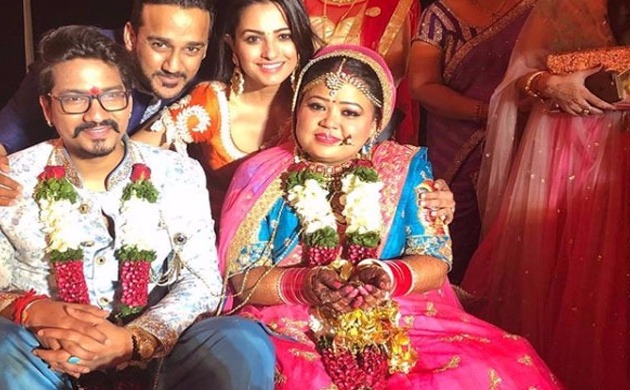 Bharti Singh Haarsh Limbachiyaa Wedding Pictures In Goa Gurmeet Chaudhary Ada Khan Anita 