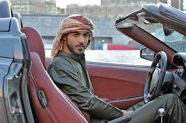 Sexy flashbacks of Omar Borkan, the UAE model expelled for being 'too  handsome' - News Nation English